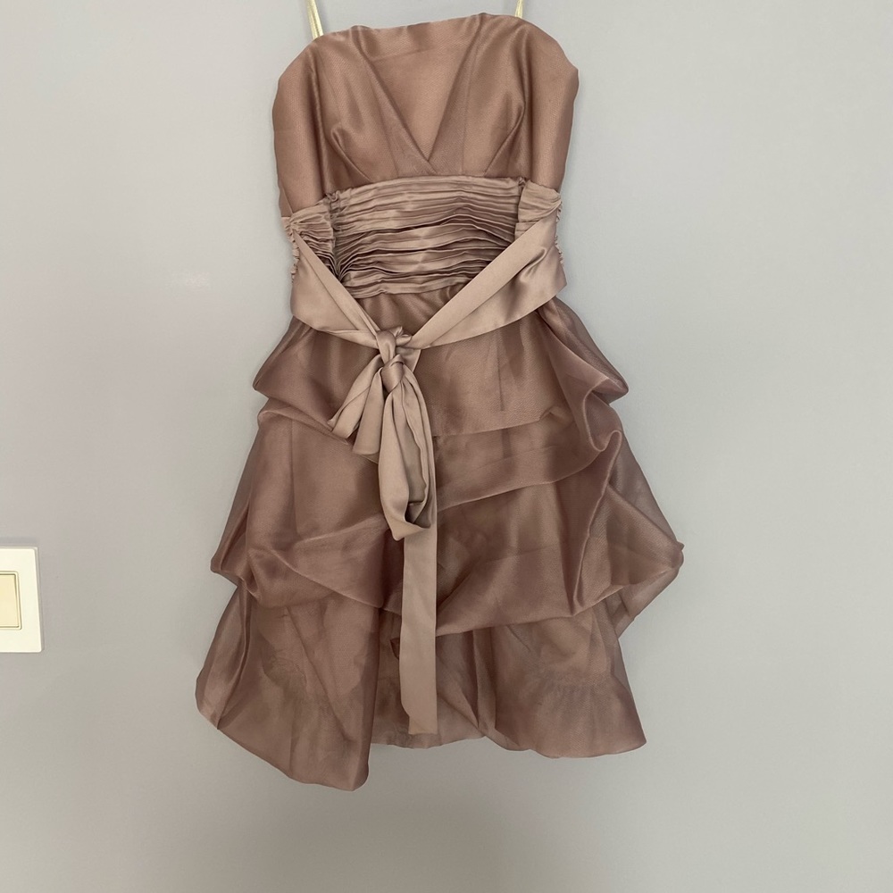 Strapless BCBGmaxazeria dress